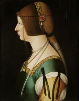 Giovanni Ambrogio de Predis - Empress Bianca Maria